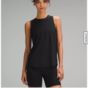 Lululemon Sculpt tank top in black size L